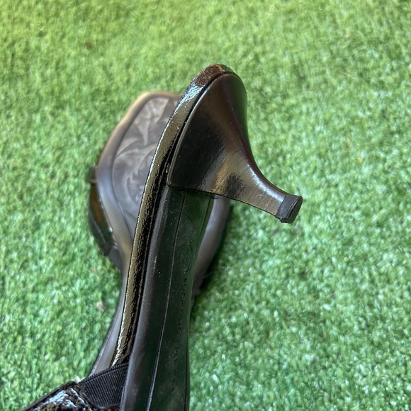 Donald J. Pliner Black Mules with Gold Accents - Picture 6 of 7